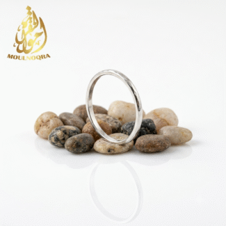 خاتم زواج رجالي روديوم